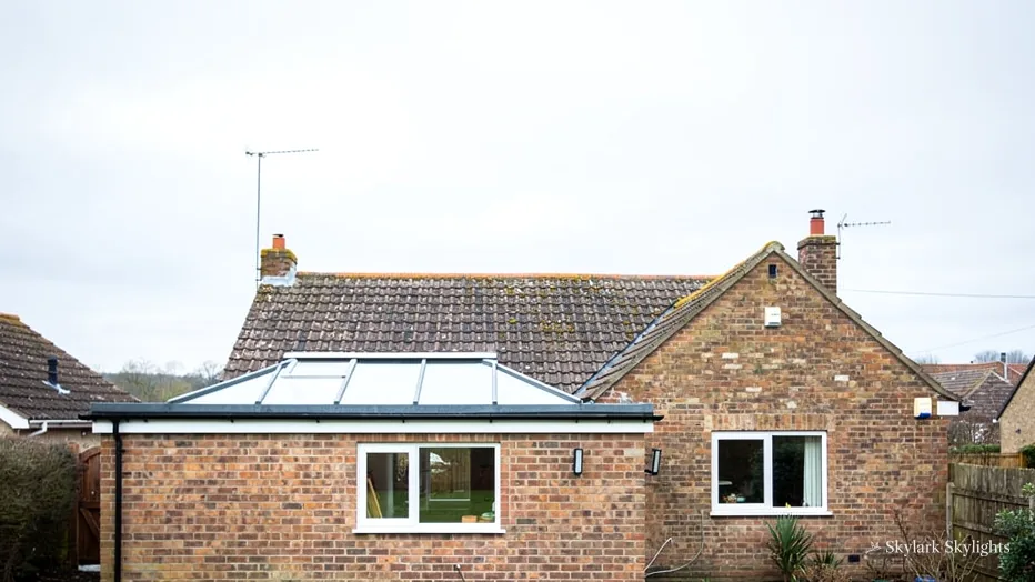 Bungalow with a rear extension and rooflights